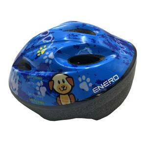Kask rowerowy ENERO Puppy Niebieski dla Dzieci (rozmiar S)